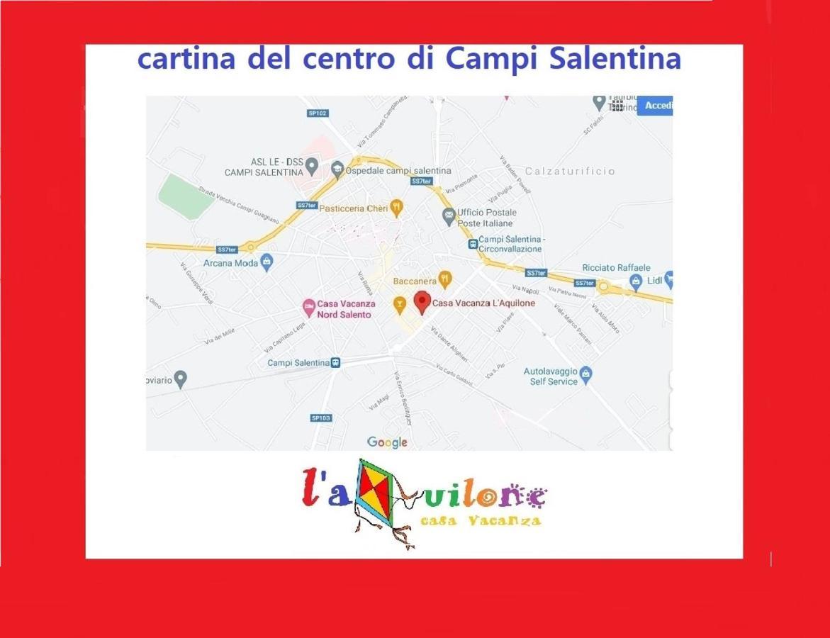 Casa Vacanza L'Aquilone Campi Salentina Exterior photo